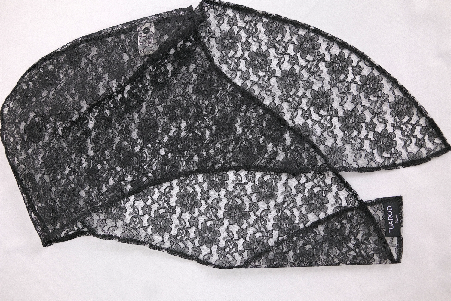 Sudadera con capucha separada - Encaje negro