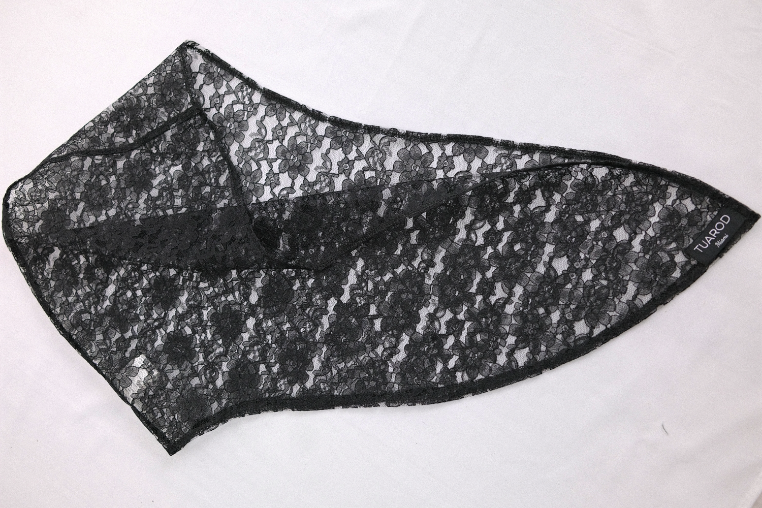 Sudadera con capucha separada - Encaje negro