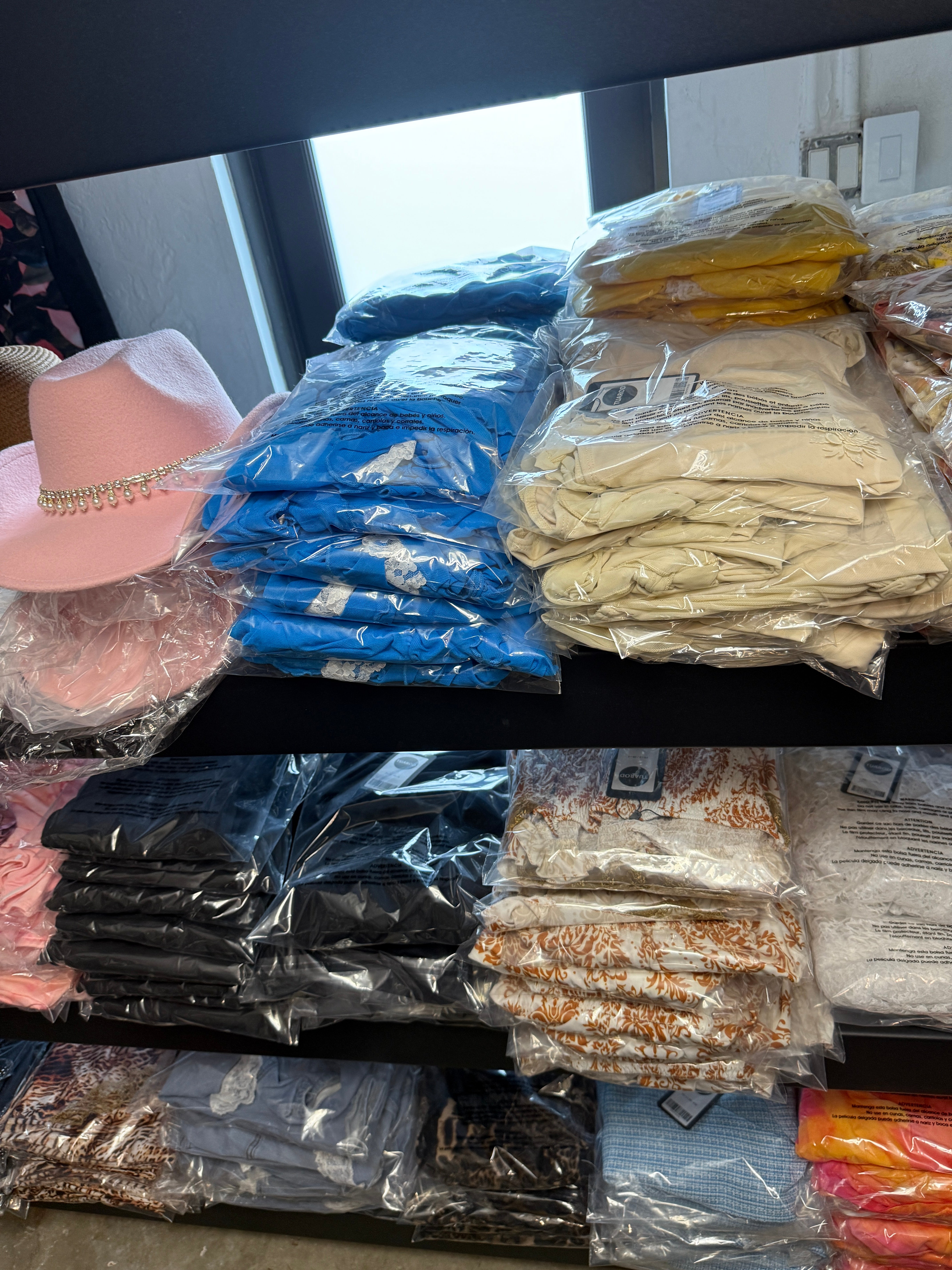 Entire Inventory Garments & Accessories - more than 345 items