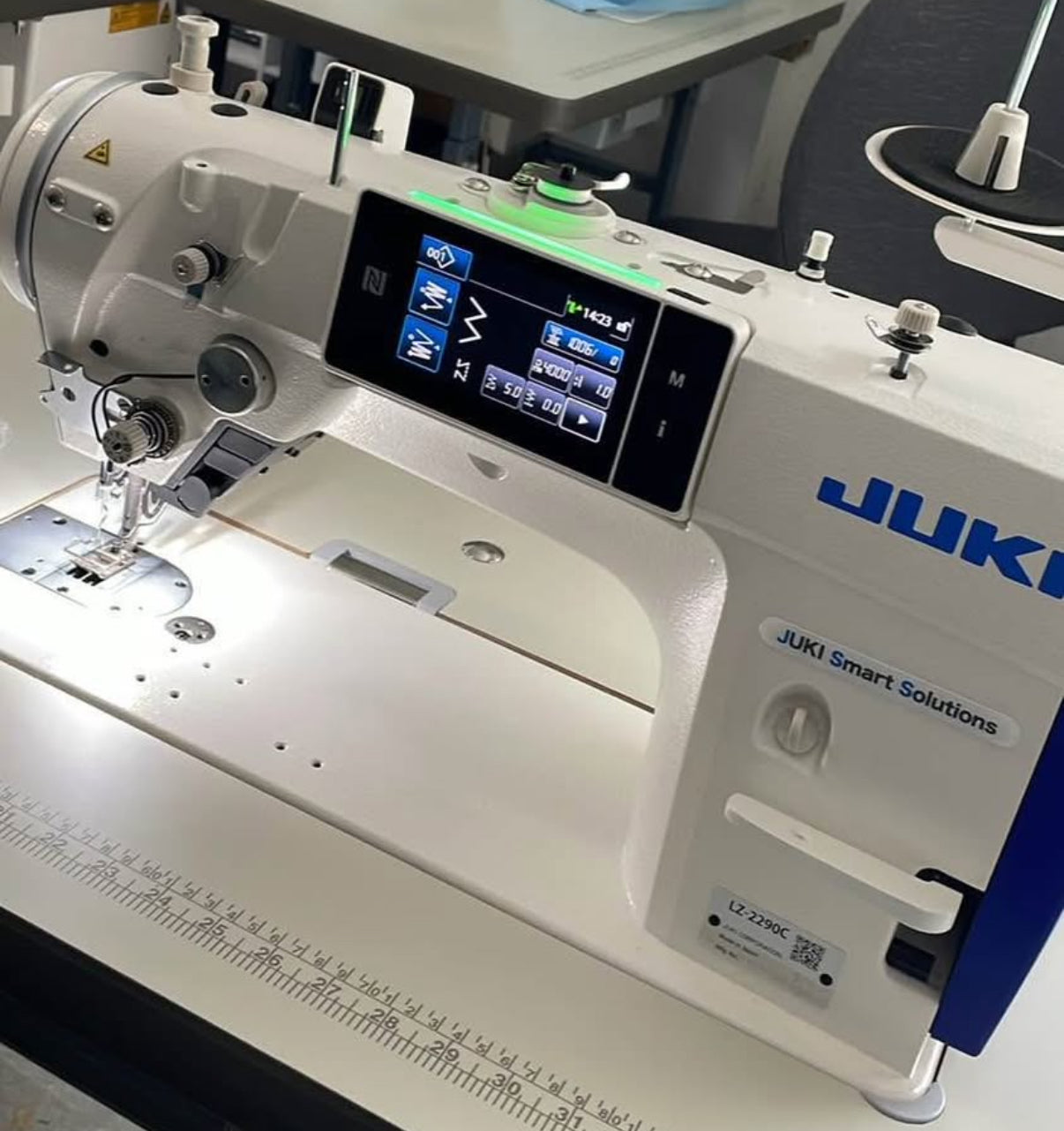 Juki LZ-2290C Digital Industrial ZigZag Sewing Machine + Table + Accessories
