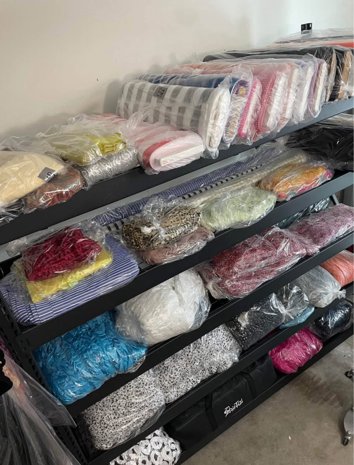 Entire Inventory of Fabrics - Satin, Cotton, Lace - 100's of yards!